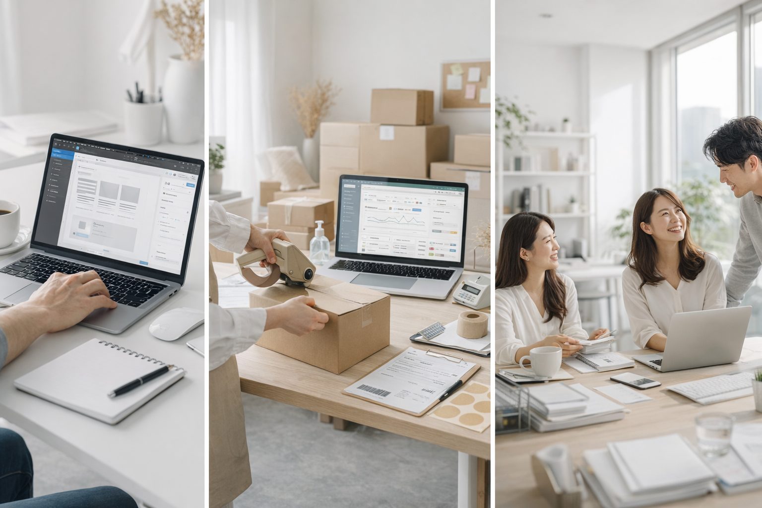 Web制作・EC・採用のイメージ